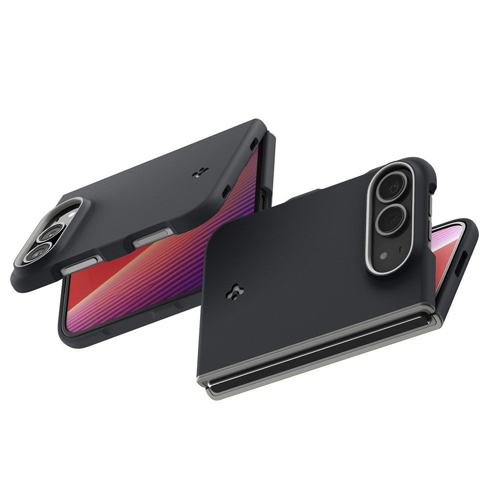 Spigen iPhone Duo Deksel Nano Pop MagFit svart sesam