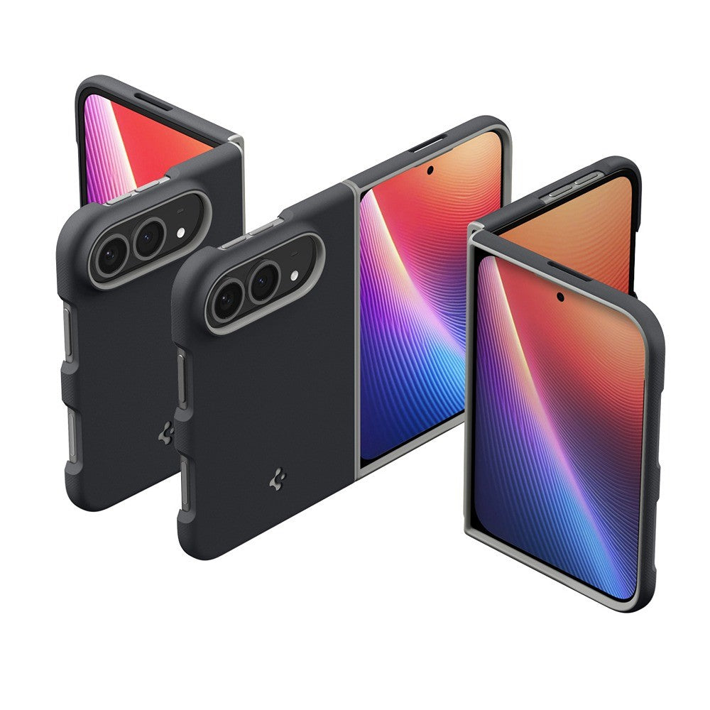 Spigen iPhone Duo Deksel Nano Pop MagFit svart sesam
