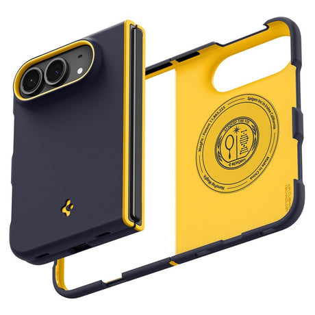Spigen iPhone Duo Deksel Nano Pop MagFit blåbærmarineblå