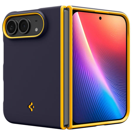 Spigen iPhone Duo Deksel Nano Pop MagFit blåbærmarineblå