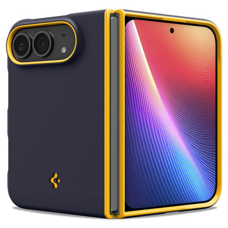 Spigen iPhone Duo Deksel Nano Pop MagFit blåbærmarineblå