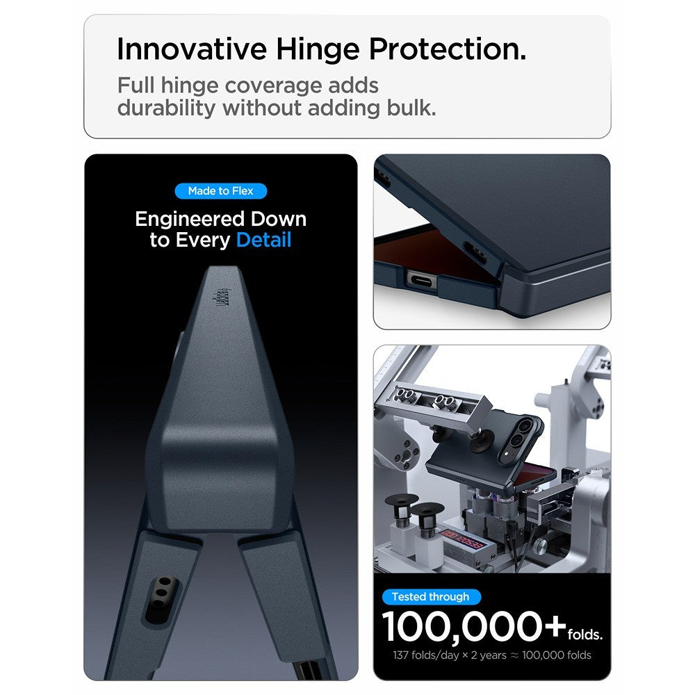 Spigen iPhone Duo Deksel Tough Armor Pro MagFit Metal Slate