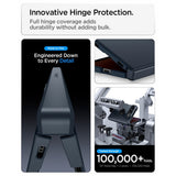 Spigen iPhone Duo Deksel Tough Armor Pro MagFit Metal Slate