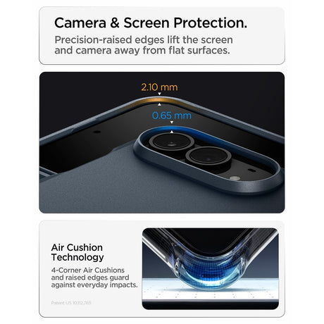 Spigen iPhone Duo Deksel Tough Armor Pro MagFit Metal Slate