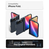 Spigen iPhone Duo Deksel Tough Armor Pro MagFit Metal Slate