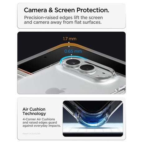 Spigen iPhone Duo Deksel Ultra Hybrid Pro Crystal Clear