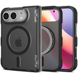 Spigen iPhone Duo Deksel Ultra Hybrid Pro MagFit Frost Black