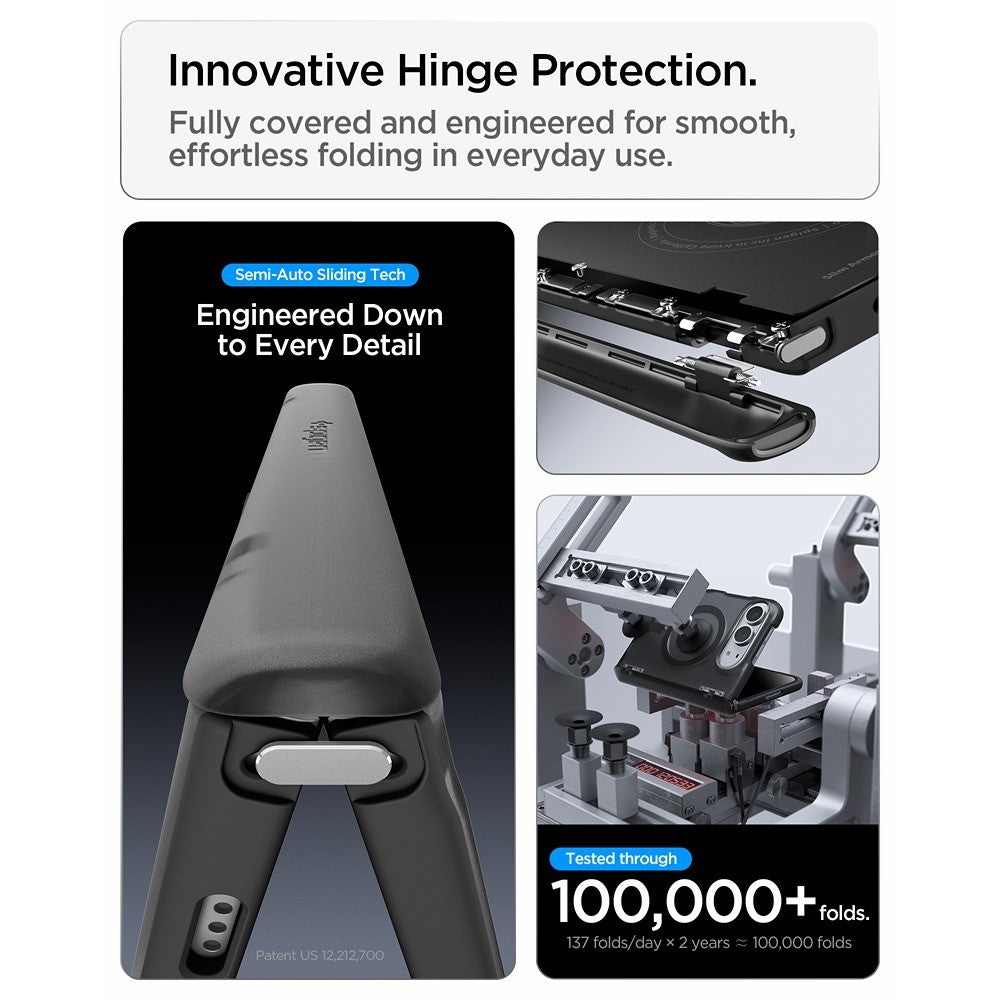 Spigen iPhone Duo Deksel Ultra Hybrid Pro MagFit Frost Black