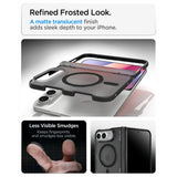 Spigen iPhone Duo Deksel Ultra Hybrid Pro MagFit Frost Black