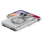 Spigen iPhone Duo Deksel Ultra Hybrid Pro S MagFit Clear White