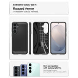 Spigen Samsung Galaxy S26 FE Skal Rugged Armor Matte Black