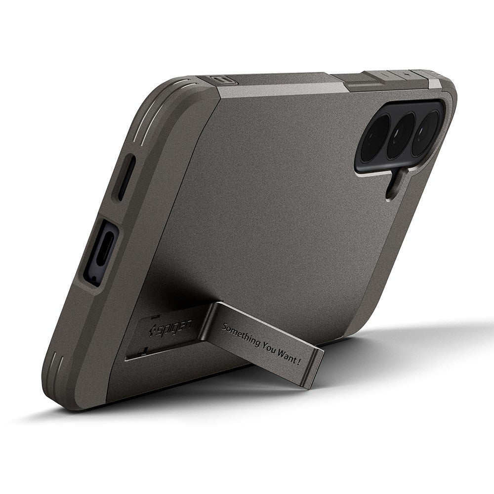 Spigen Samsung Galaxy S26 FE Skal Tough Armor MagFit Gunmetal