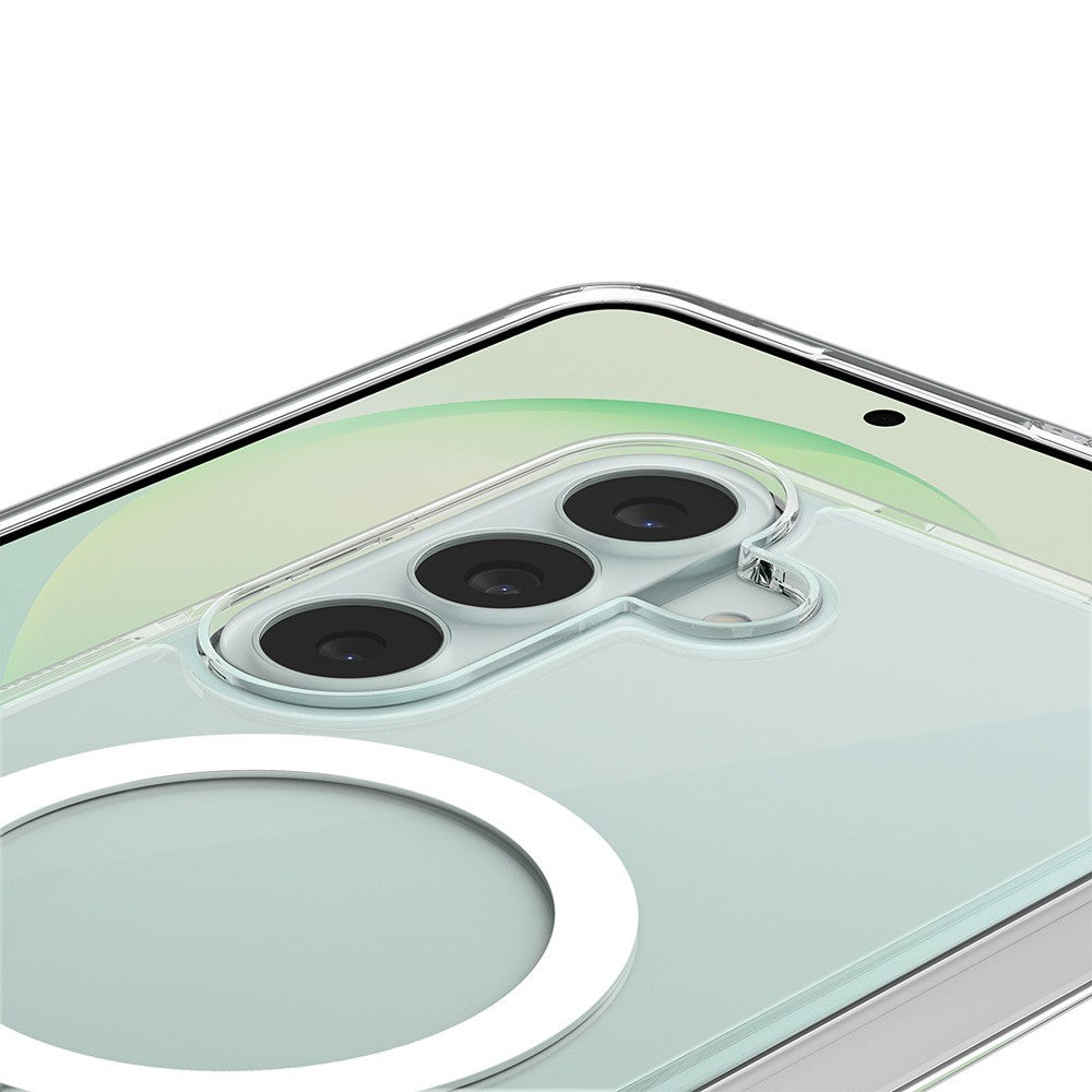 Spigen Samsung Galaxy S26 FE Skal Ultra Hybrid MagFit Clear White