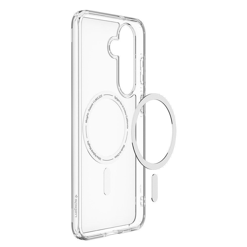 Spigen Samsung Galaxy S26 FE Skal Ultra Hybrid MagFit Clear White