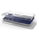 Spigen Samsung Galaxy S26 FE Skal Ultra Hybrid MagFit Clear White