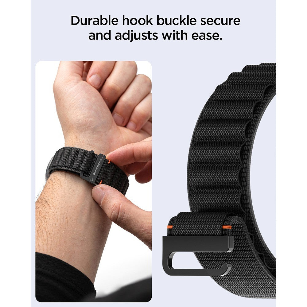 Spigen Samsung Galaxy Watch 8/9 40/44mm/Classic 46mm Armband WBF1 Svart