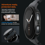 Spigen Samsung Galaxy Watch 8/9 44mm Skal med Skärmskydd Thin Fit 360 Svart