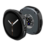 Spigen Samsung Galaxy Watch 8/9 44mm Skal med Skärmskydd Thin Fit 360 Svart