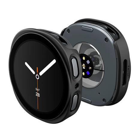 Spigen Samsung Galaxy Watch 8/9 44mm Deksel med Skjermbeskytter Thin Fit 360 Svart