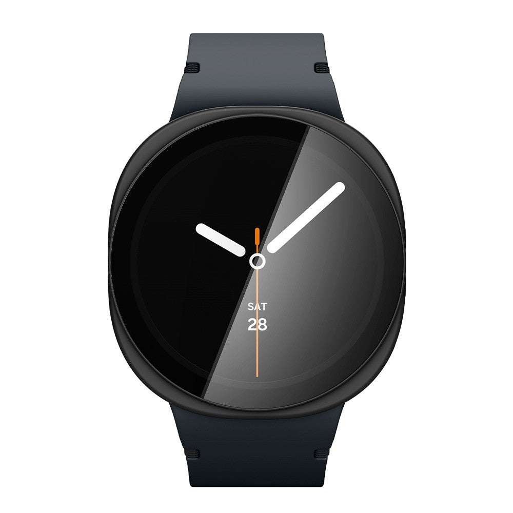 Spigen Samsung Galaxy Watch 8/9 44mm Skal med Skärmskydd Thin Fit 360 Svart