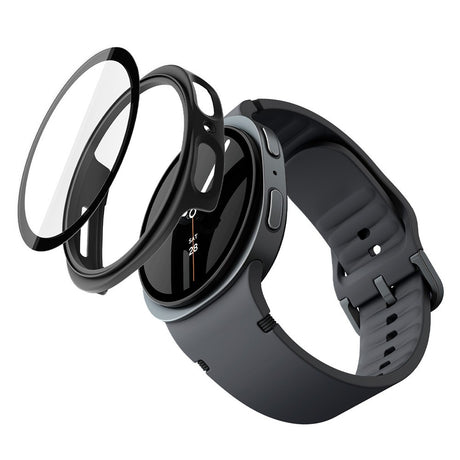 Spigen Samsung Galaxy Watch 8/9 44mm Deksel med Skjermbeskytter Thin Fit 360 Svart