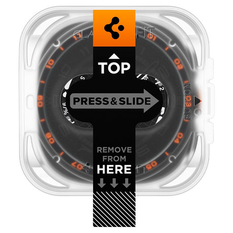 Spigen Samsung Galaxy Watch Ultra 2 47mm Skjermbeskytter GLAS.tR EZ Fit 2-pack