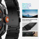 Spigen Samsung Galaxy Watch Ultra 47mm Armband Modern Fit 316L Svart