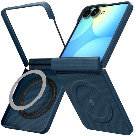 Spigen Samsung Galaxy Z Flip 8 Deksel Air Skin Aramid MagFit Navy