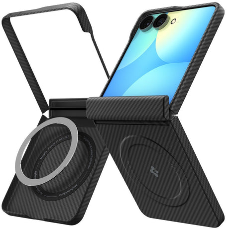 Spigen Samsung Galaxy Z Flip 8 Skal Air Skin Aramid MagFit Svart