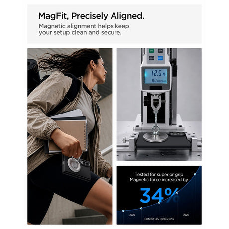 Spigen Samsung Galaxy Z Fold 8 Deksel Air Fit Pro MagFit Svart