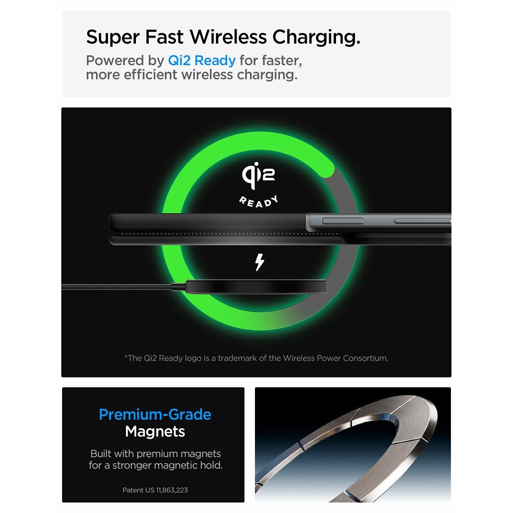 Spigen Samsung Galaxy Z Fold 8 Skal Air Fit Pro MagFit Svart