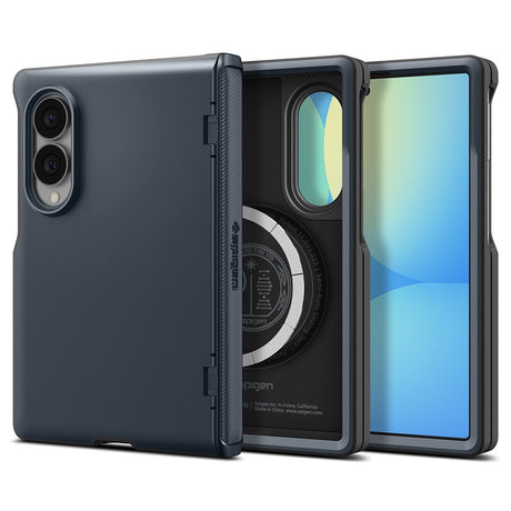 Spigen Samsung Galaxy Z Fold 8 Deksel Slim Armor Pro MagFit Metal Slate
