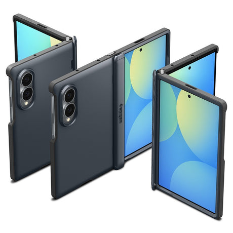 Spigen Samsung Galaxy Z Fold 8 Deksel Slim Armor Pro MagFit Metal Slate