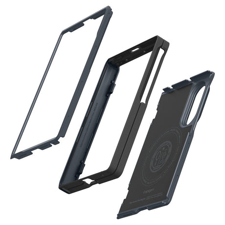 Spigen Samsung Galaxy Z Fold 8 Deksel Slim Armor Pro MagFit Metal Slate