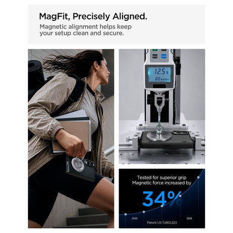 Spigen Samsung Galaxy Z Fold 8 Deksel Slim Armor Pro MagFit Svart