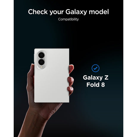 Spigen Samsung Galaxy Z Fold 8 Skärmskydd GLAS.tR EZ Fit Pro 2-pack
