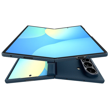 Spigen Samsung Galaxy Z Fold 8 Ultra Deksel Air Skin Aramid MagFit Navy