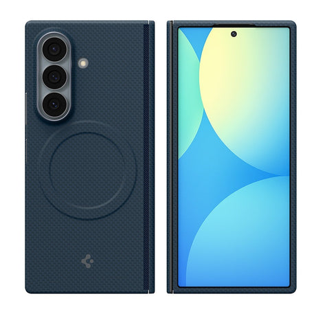 Spigen Samsung Galaxy Z Fold 8 Ultra Deksel Air Skin Aramid MagFit Navy