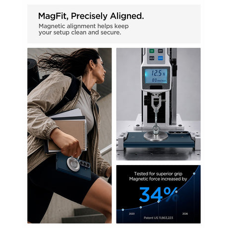 Spigen Samsung Galaxy Z Fold 8 Ultra Deksel Air Skin Aramid MagFit Navy