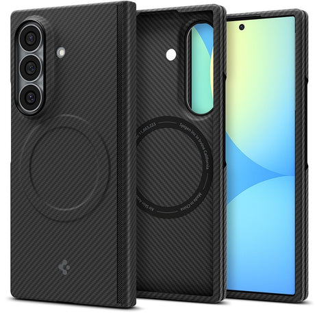 Spigen Samsung Galaxy Z Fold 8 Ultra Skal Air Skin Aramid MagFit Svart