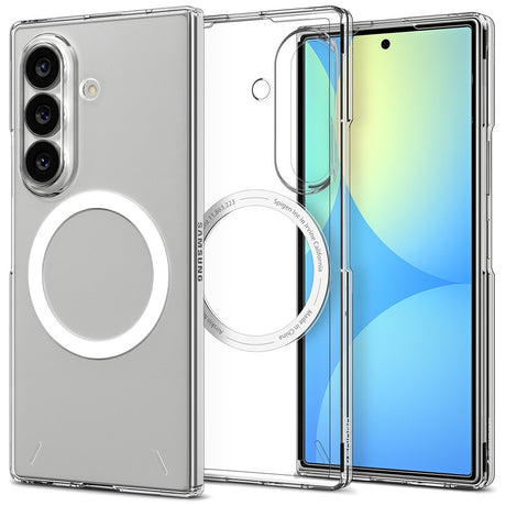 Spigen Samsung Galaxy Z Fold 8 Ultra Skal Air Skin MagFit Clear White