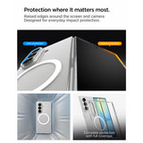 Spigen Samsung Galaxy Z Fold 8 Ultra Skal Air Skin MagFit Clear White