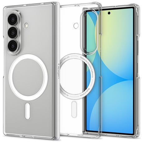 Spigen Samsung Galaxy Z Fold 8 Ultra Skal Air Skin Zero MagFit Clear White