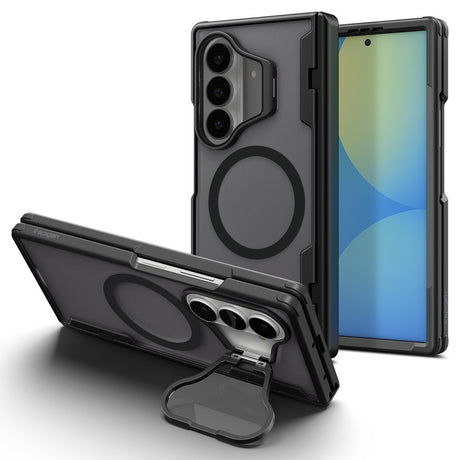 Spigen Samsung Galaxy Z Fold 8 Ultra Deksel Optik Armor Pro MagFit Svart
