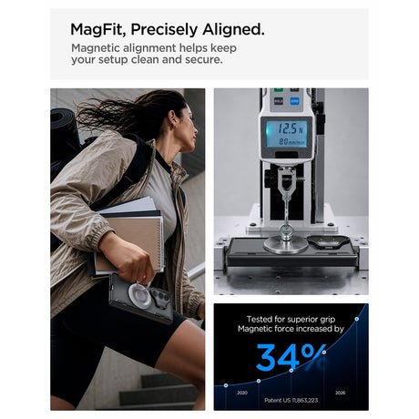 Spigen Samsung Galaxy Z Fold 8 Ultra Deksel Optik Armor Pro MagFit Svart
