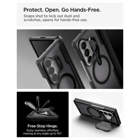 Spigen Samsung Galaxy Z Fold 8 Ultra Deksel Optik Armor Pro MagFit Svart