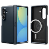 Spigen Samsung Galaxy Z Fold 8 Ultra Skal Slim Armor Pro MagFit Metal Slate