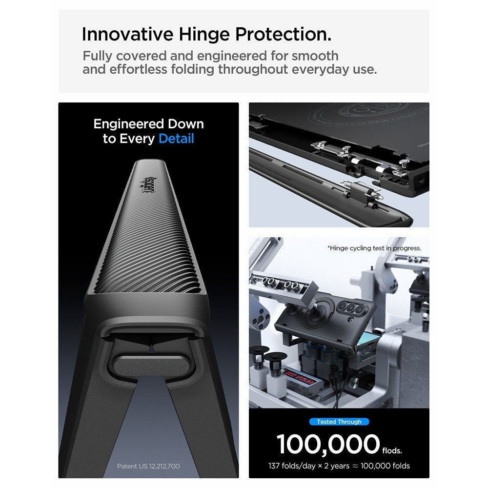 Spigen Samsung Galaxy Z Fold 8 Ultra Skal Slim Armor Pro S MagFit Svart