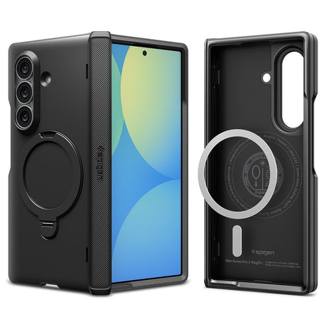 Spigen Samsung Galaxy Z Fold 8 Ultra Deksel Slim Armor Pro S MagFit Svart