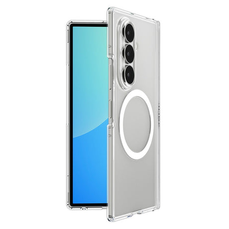 Spigen Samsung Galaxy Z Fold 8 Ultra Skal Ultra Hybrid Pro MagFit Clear White